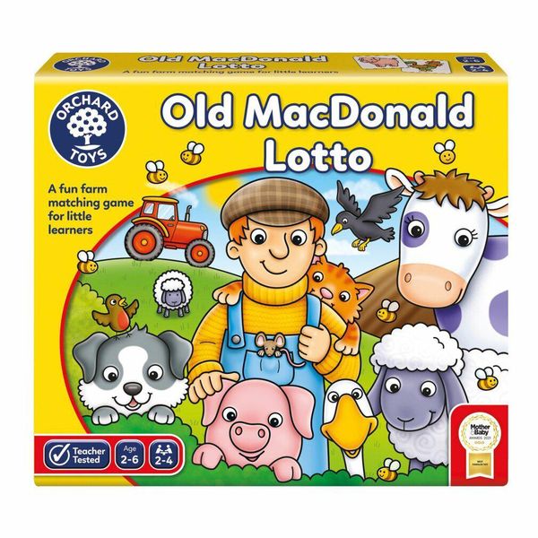 Joc De Societate Old Macdonald Lotto, Orchard, 2-4 Jucatori, 3-6 Ani-image