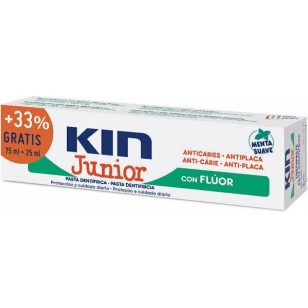 Kin Junior Menta Mite Dentifricio 75 Ml + 25 Ml-image