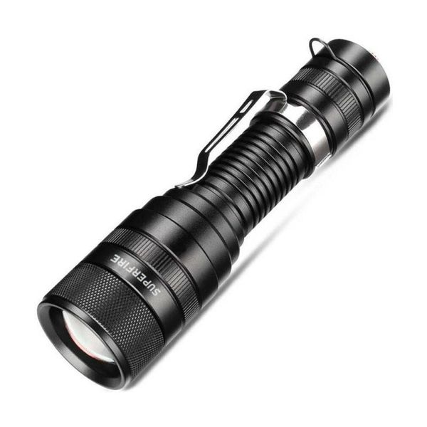 Flashlight Superfire F5, 1100Lm, Usb-image