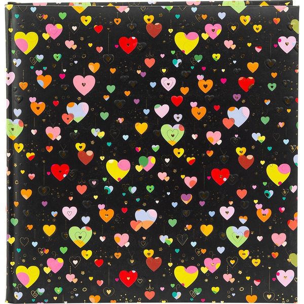 Goldbuch Album Fotografico Cuore A Cuore Scuro 30X31 Cm 60 Pagine Bianche-image