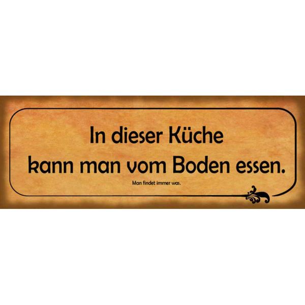 Vianmo Insegna In Legno 10X27 Cm In Dieser KüChe Kann Vom Boden-image