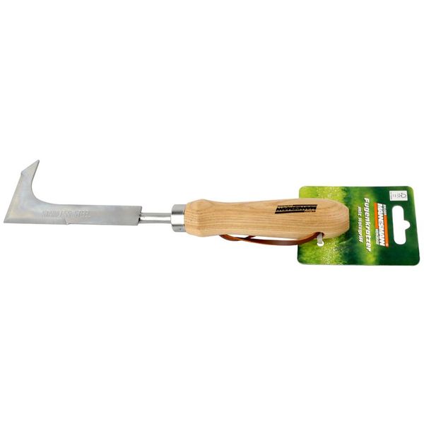 BrÜDer Mannesmann M30324 Raschietto Per Giunti BrÜDer Mannesmann, Con Manico In Legno-image