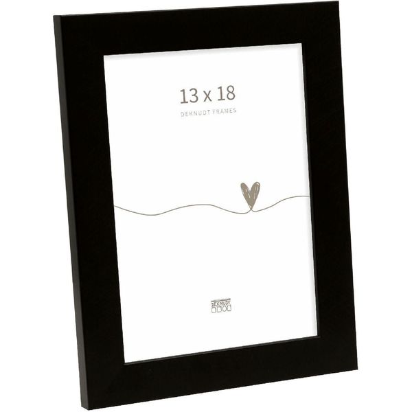 Deknudt S47BK2 Portafoto In Plastica Nera 13X18 Cm-image