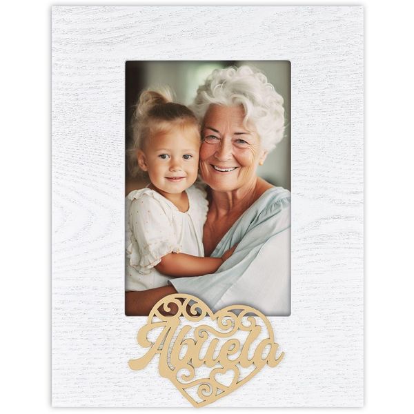 Cornice Per Ritratto In Legno Zep Aida "Abuela"" 10X15 Cm Spagnolo"-image