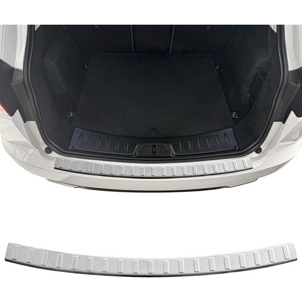 Protezione Paraurti In Acciaio Inox Opaco Adatta Per Jaguar E-Pace | X540 | Bj Dal 2017>-image