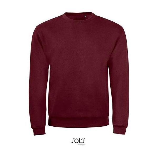 Sols 01168 | Felpa Da Uomo Spider 50% Cotone / 50% Poliestere - Colore: Oxblood - Taglia: Xxl-image