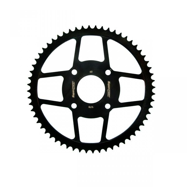 Pignone Supersprox In Acciaio 420 - 60T (Nero) RFE-1078:60-BLK|ID 54,0 Lk 92,0 4 Fori-image