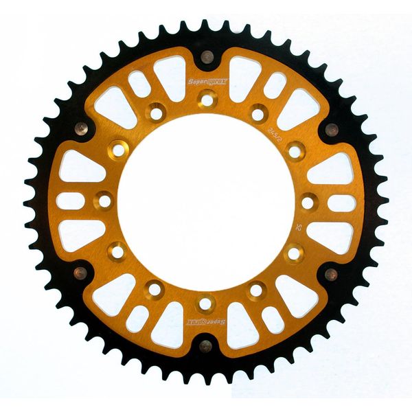 Supersprox Stealth-Kettenrad 520 - 52Z (Oro) RST-245/2:52-GLD|ID 130,0 Lk 150,0 6-Loch/6-Loch-image