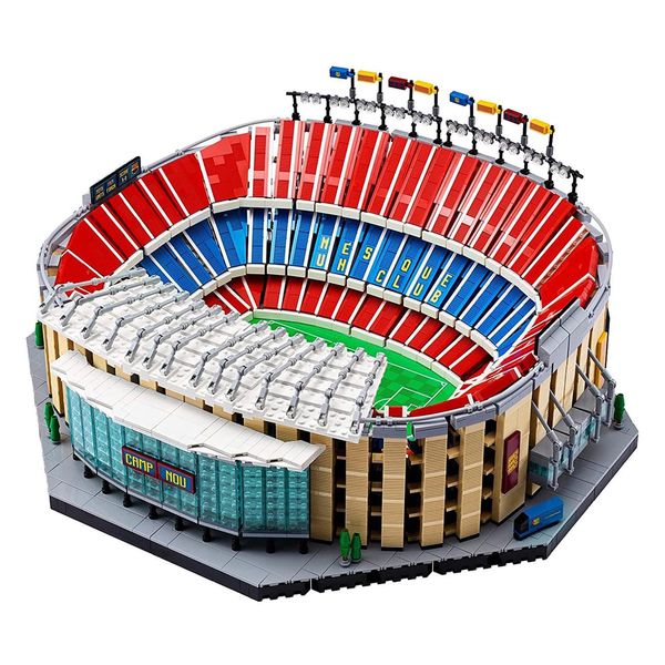 Lego 10284 Icone Camp Nou - Stadio Di Calcio Fc Barcelona, Kit Di Modellismo, Set Grande Per Adulti, Idea Regalo-image
