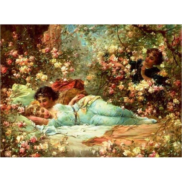 Puzzle Anatoliani Gazebo Rosa 1000 Pezzi-image