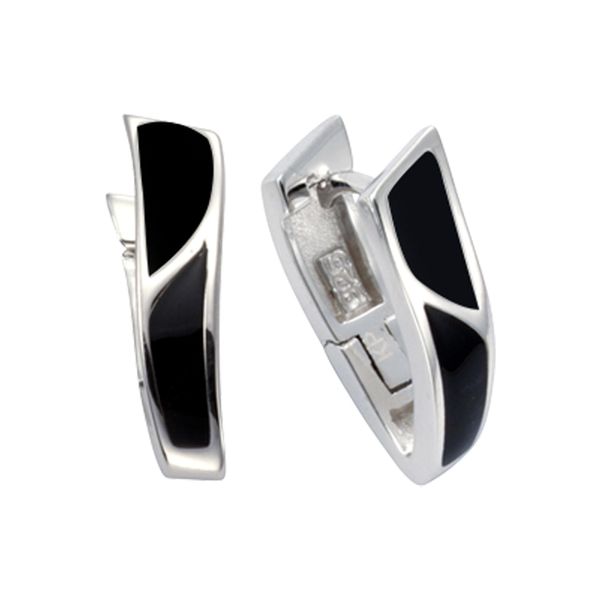 Paar Creolen Vivance "925-Sterling Silber Rhodiniert", Silber, Ohrringe, Damen, One-Size, Silber 925 (Sterlingsilber)-image