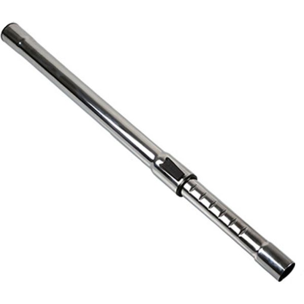 Tubo Telescopico 35 Mm Ø Tubo Per Aspirapolvere Estendibile 600-1000 Mm - Tubo Di Prolunga Universale Per Tappeti, Pavimenti Duri - Tubo Di Ricambio Cromato Per Aspirapolvere - Tubo Di Aspirazione Con Funzione Snap-In-image