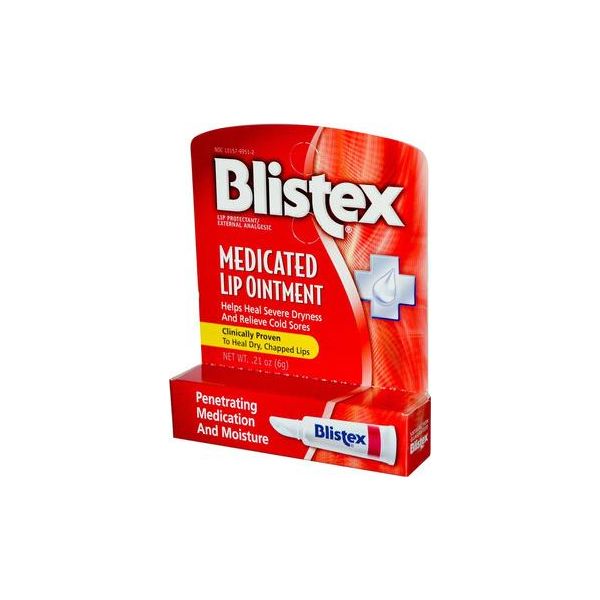 Blistex | Balsamo Per Le Labbra, Unguento Medicato Per Le Labbra, Per L'herpes, Protezione Dal Freddo, Protettivo | Medicato - 6G-image