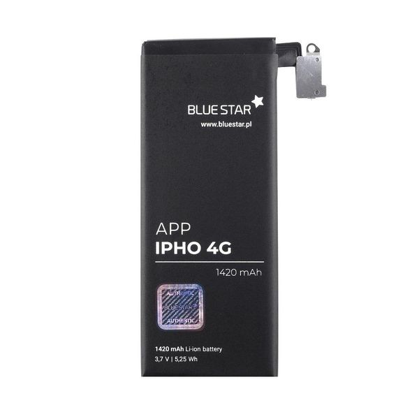 Bluestar Batteria Di Ricambio Compatibile Con Iphone 4G 1420 Mah Batteria Di Scambio Accu Apn 616-0513-image
