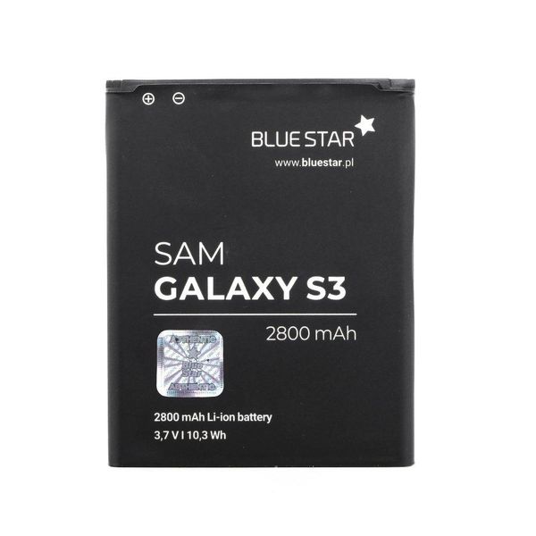 Bluestar Batteria Di Ricambio Compatibile Con Samsung I9300 Galaxy S3 2800 Mah Batteria Di Ricambio EB-L1G6LLK, EB-L1G6LLZ-image