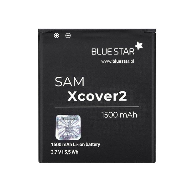 Bluestar Batteria Di Ricambio Compatibile Con Samsung S7710 Galaxy Xcover 2 1500 Mah Batteria Di Scambio Accu EB484659VU-image