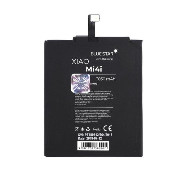 Bluestar Batteria Di Ricambio Compatibile Con Xiaomi Mi4I 3030 Mah Batteria Di Scambio Accu BM33-image