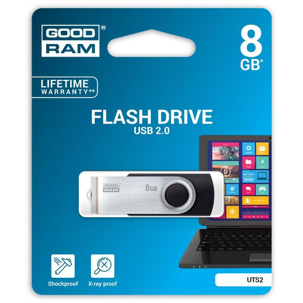 Goodram Chiavetta Usb Flash Drive Usb 2.0 8GB Memoria Esterna Chiavetta Usb Unità Di Memoria-image