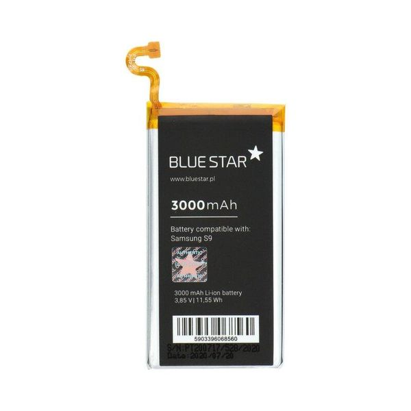 Bluestar Batteria Di Ricambio Compatibile Con Samsung Galaxy S9 (G960F) 3000Mah Li-Lon Batteria Di Ricambio Accu EB-BG960ABE-image