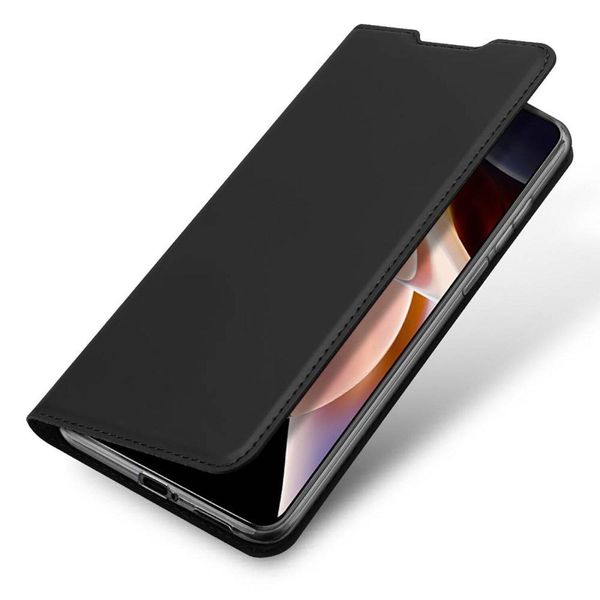 Custodia A Libro "Dux Ducis"" Compatibile Con Xiaomi Redmi Note 10 Pro Max Custodia Per Cellulare Custodia A Portafoglio Cover Protettiva Con Funzione Di Supporto, Slot Per Schede Nero"-image