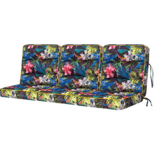 Hobbygarden Cuscino Per Altalena Venus Cuscino Per Panchina Cuscino Da Giardino Cuscini Per Altalena Cuscini Per Panchina Cuscini Per Altalena Hollywood Swing Bench Multicolore 180 Cm-image