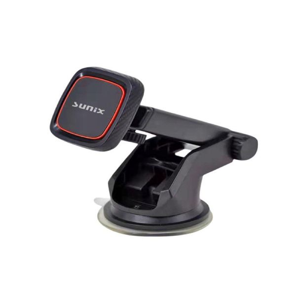Sunix Supporto Magnetico Per Telefono Cellulare Auto Cruscotto Auto Compatibile Con Smartphone Nero-image