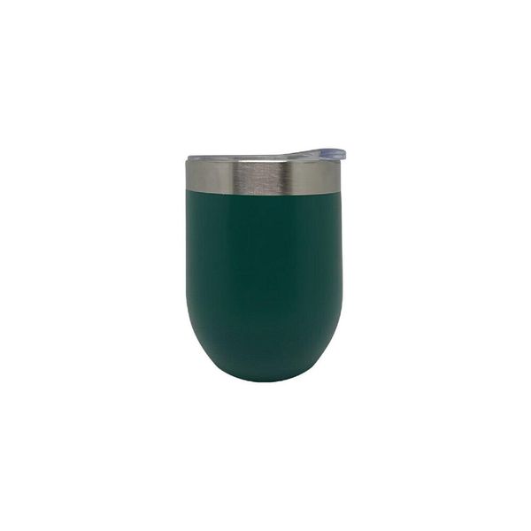 Tazza Da Viaggio In Acciaio Inox Di Alta Qualità Da 330 Ml: Per Gustare Le Bevande In Viaggio Con Stile E Durata Petrol-image