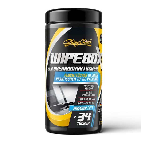 Panni Per La Pulizia Dei Vetri Shinychiefs - Wipebox - Panni Per Vetri - 34 Panni Per La Pulizia-image