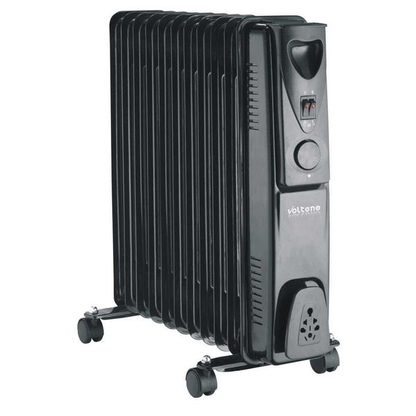 Volteno Radiatore Elettrico Ad Olio VO0157 2500W 11 Alette Nero-image