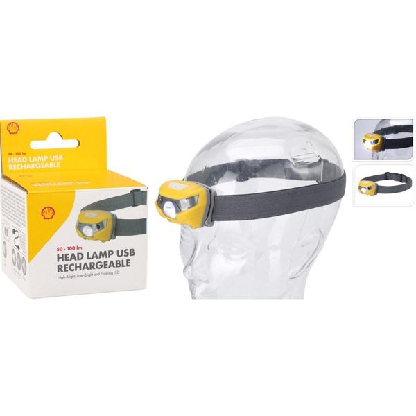 Shell Lampada Frontale Ricaricabile Usb 100 Lm KO-C22300340-image