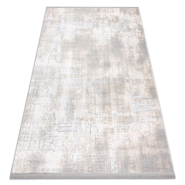 Tappeto Tuls Strutturale, Frange 51231 Vintage Avorio / Grigio Beige 120X170 Cm-image