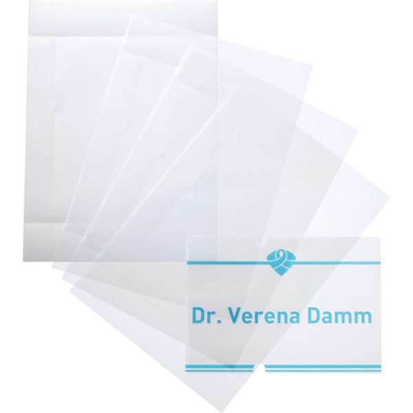 Durable Inserti Di Ricambio Crystal Sign® A5, 10 Pezzi, Trasparente, 483319-image