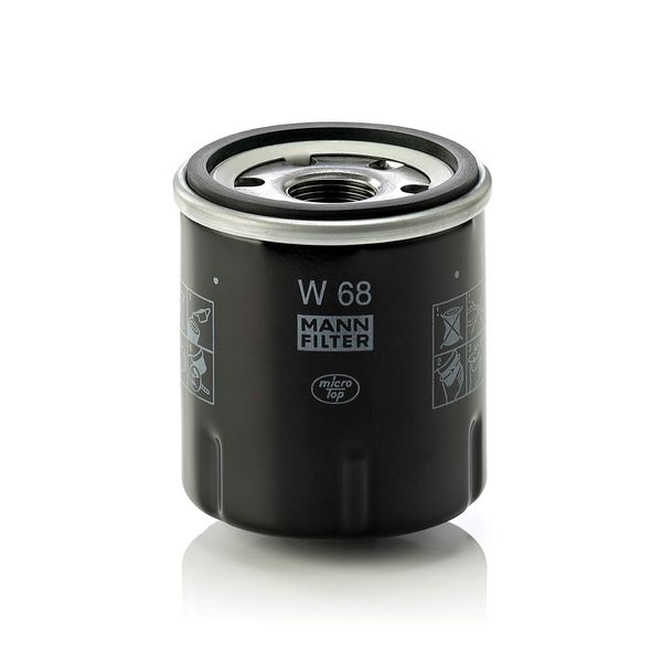 MANN-FILTER W 68 Filtro Olio-image