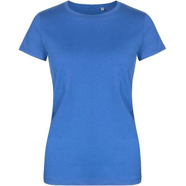 X.O By Promodoro 1505 | Maglietta Girocollo Da Donna, Cotone Pettinato - Colore: Azzurro - Taglia: Xl-image