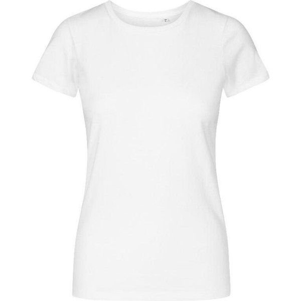 X.O By Promodoro 1505 | Maglietta Girocollo Da Donna, Cotone Pettinato - Colore: Bianco - Taglia: S-image