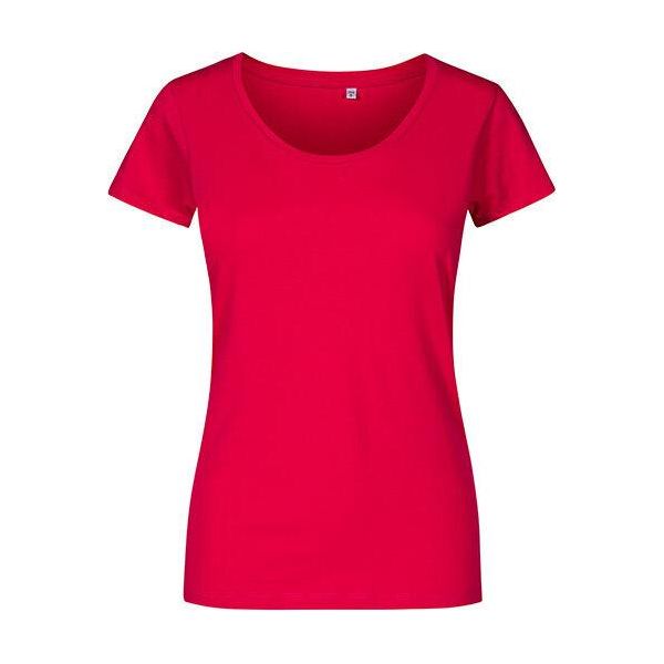 X.O By Promodoro 1545 | Maglietta Donna A Girocollo, Cotone Pettinato - Colore: Rosa Brillante - Taglia: Xl-image