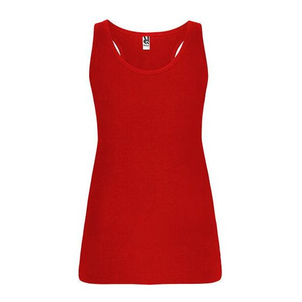 Roly CA6535 | Canotta Brenda Da Donna, Maglia Unica - Colore: Rosso 60 - Taglia: S-image