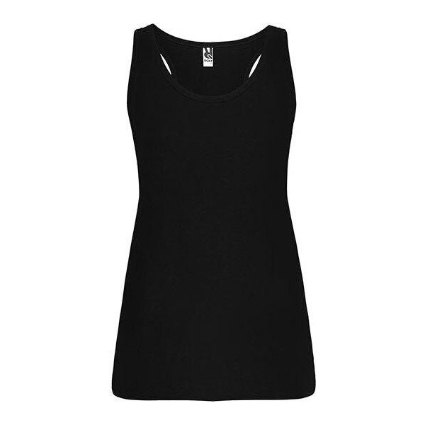 Roly CA6535 | Canotta Brenda Da Donna, Maglia Unica - Colore: Nero 02 - Taglia: S-image