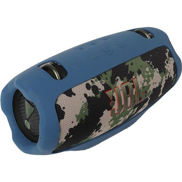Inf Custodia In Silicone Jbl Xtreme 4, Cover Protettiva Per Altoparlante Bluetooth Jbl Xtreme 4 Blu Navy-image