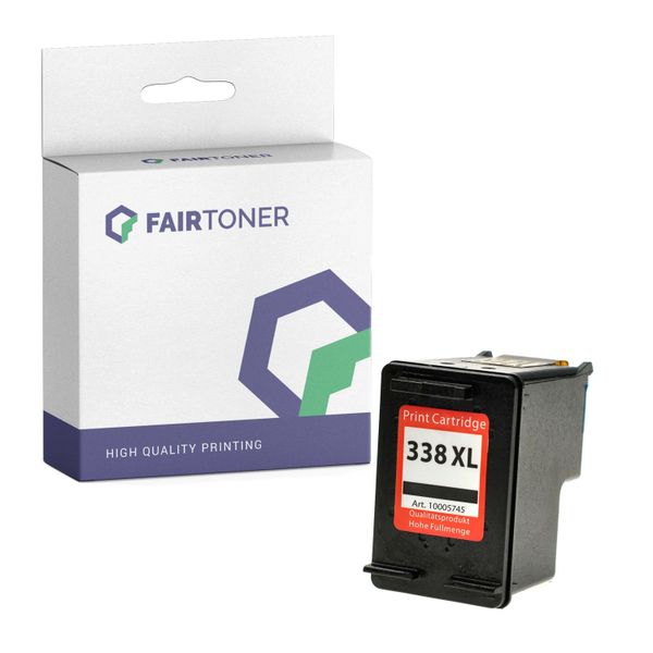 Kompatibel FüR Hp Officejet 7413 (C8765EE / 338) Druckerpatrone Schwarz-image