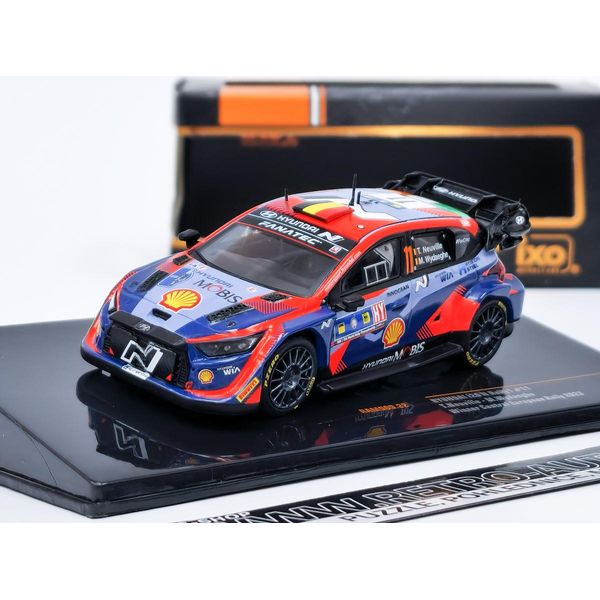 Hyundai I20 N Rally1 N. 11 Neuville/Wydaeghe Rally Dell'europa Centrale 2023 Ixo 1:43-image