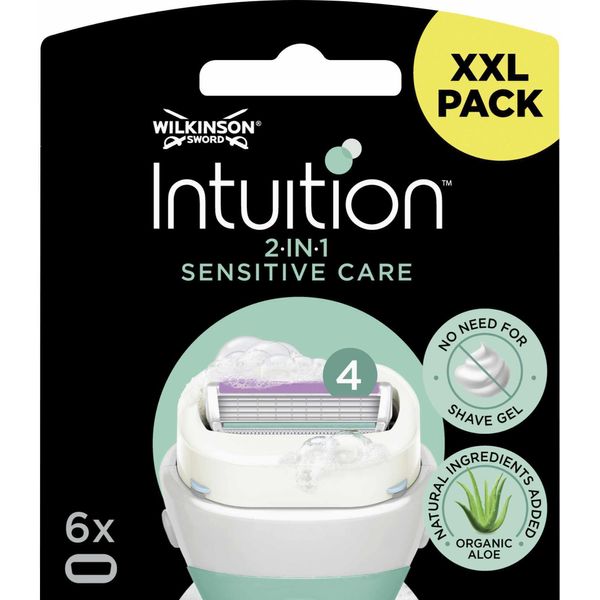 Wilkinson Sword Intuition Sensitive Care Lame Di Rasoio Da Donna 6 Lame-image