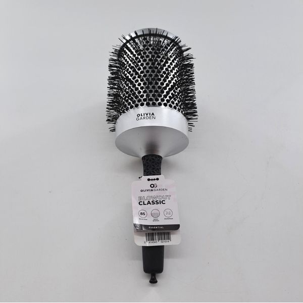 Olivia Garden Essential Blowout Classic Silver 85 Mm Kartáč Na Vlasy-image