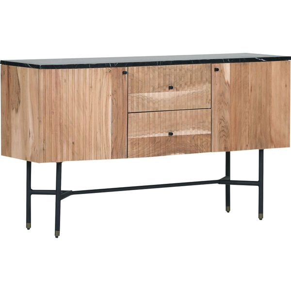Sideboard Gutmann Factory, Beige (Natur), B:140Cm H:80Cm T:42Cm, Sideboards, Sideboard, Kommode, Breite 140 Cm-image
