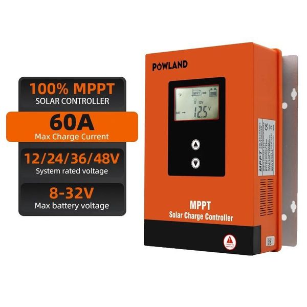 Regolatore Di Carica Solare, Tecnologia Mppt, Carica Massima Pv 150VDC, Mppt 60A-image