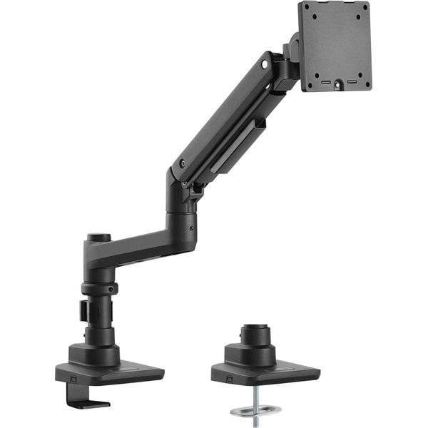 Wiltec Supporto Per Monitor Da Tavolo Con Piastra Vesa Per Monitor Piatti E Curvi, Supporto Per Monitor Fino A 20 Kg, Supporto Per Monitor Con Morsetto Da Tavolo-image