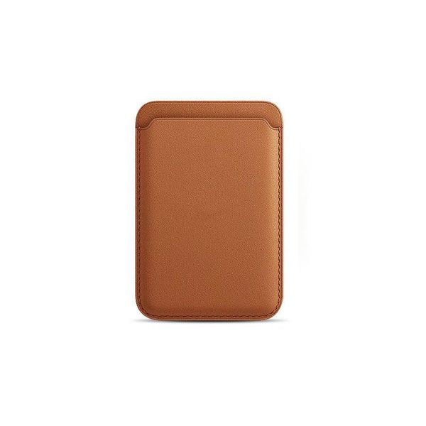 Inf Porta Carte Magnetico Per Iphone Marrone-image