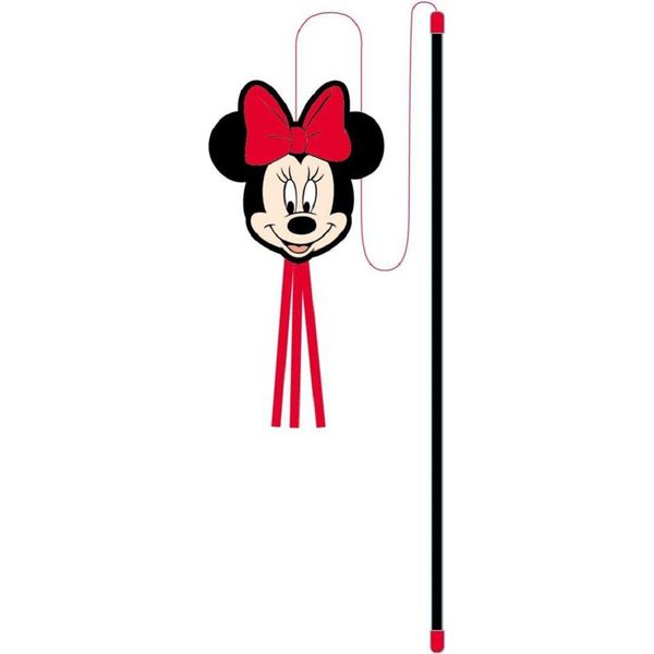 Disney Minnie Mouse Gatto Giocattolo Canna Da Pesca Cattura Giocattolo Attività Animale Giocattolo-image