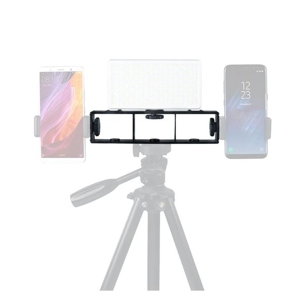 Guida Di Montaggio Instarter Con Connessioni Multiple I Utilizzo Parallelo Di Fotocamera, Luce Led, Telefono Cellulare, Microfono Su Treppiede E Fotocamera I Fissaggio Con 3 Viti Universali Da 1/4" I Caricabile Fino A 3 Kg (1023130)"-image