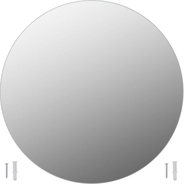 Vidaxl Specchio Da Parete 70 Cm Vetro Rotondo-image